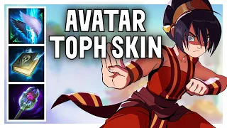 HARD CARRYING WITH NEW AVATAR TOPH SKIN - Scylla Support Ranked Conquest