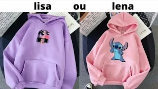 LISA OR LENA 💖 || stitch edition 💙  ||SK sara playss