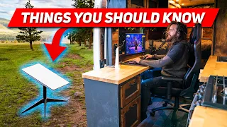 Starlink for Vanlife and Gaming | Power Usage, Mounting, & Ethernet Adaptor Speed Test