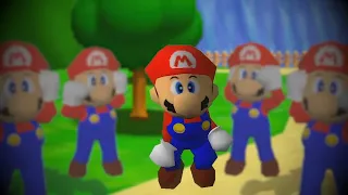 Super Mario 64 - Powerful Mario (slowed n' reverb)