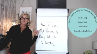 How I Lost 8  Pounds In 2 Weeks | Intermittent Fasting for Today's Aging Woman