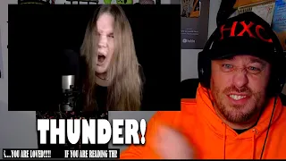 THUNDERSTRUCK (AC/DC) - Tommy Johansson REACTION!