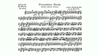 Julius Fučík: "Florentiner Marsch," Op. 214 - 3rd and 4th E-flat Horn