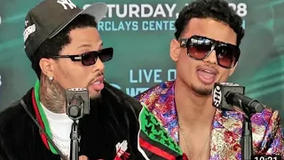 GERVONTA DAVIS VS ROLLY ROMERO GET INTO IT AGAIN GO BACK & FORTH AT 2ND PRESS CONFERENCE