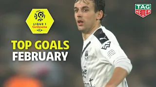 Top goals Ligue 1 Conforama - February (season 2019/2020)