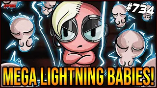 MEGA LIGHTNING BABIES -  The Binding Of Isaac: Repentance Ep. 734