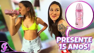 PRESENTE TROLL DE 15 ANOS DA MINHA SOBRINHA ! - Fran Japa