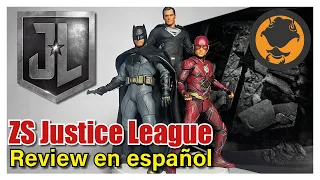 Mezco One:12 Justice League Pack (Batman, Flash & Superman)  | Review en español