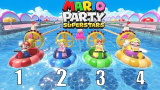 Mario Party Superstars - Random Mini Games Mario vs Wario