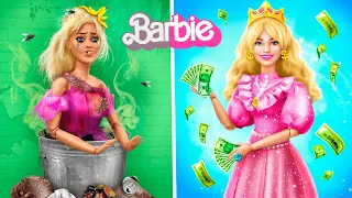 ¡Barbie! ¡De Pobre a Rica! 32 Manualidades para Muñecas