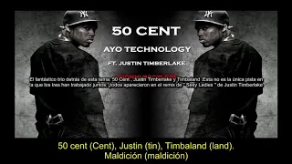 50 Cent - Ayo Technology (Subtitulada En Español) Ft Justin Timberlake & Timbaland