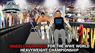 Injured Seth Rollins vs Injured CM Punk Wheelchair Race | Wrestling Empire