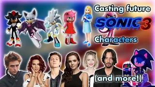 Casting Celebrities for the Sonic Movie Universe (Ft. Tom Holland, Keanu Reeves)