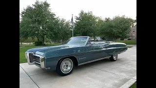 1968 Pontiac Bonneville Convertible - 42K Original Miles! Available at www.bluelineclassics.com