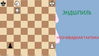 Шахматные этюды. Неочевидный выигрыш в эндшпиле