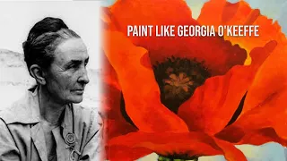 Paint Like Georgia O'Keeffe