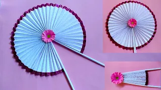 Paper fan/paper fan making