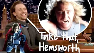 Tom Hiddleston’s UNSEEN Thor Audition | See His Hilarious Reaction | Marvel 2020