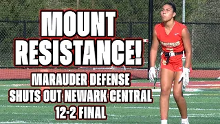 Mount Olive 12 Newark Central 2 | HS Girls Flag Football | Top Five North Jersey Showdown!