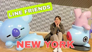 NEW YORK | LINE FRIENDS!!!