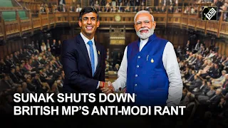 “Don’t agree…” PM Sunak shuts down Pak-Origin UK MP’s attempt to raise anti-Modi BBC ‘documentary’