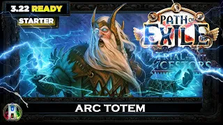 [PoE 3.22] STARTER BUILD: ARC TOTEM HIEROPHANT - PATH OF EXILE - TRIAL OF THE ANCESTORS POE