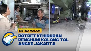 Potret Kehidupan Penghuni Kolong Tol Angke Jakarta