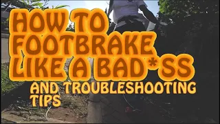 WATCH IF YOU CAN'T FOOTBRAKE | How to footbrake guide for skateboarding