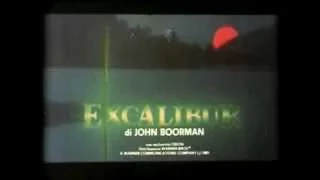 Trailer italiano di "Excalibur"- 1981 (telecinema da 16mm).