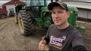 Using Super Clean Cleaner Degreaser On Our Farm