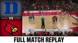 Duke vs. Louisville Full Match Replay | 2023 ACC Volleyball