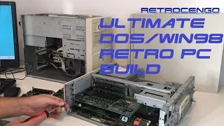 Building a MS-DOS Windows 98 Pentium III Gaming PC
