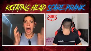 Rotating Head Scare Prank on Ome TV ! | Omegle 360 Head Spin Prank | Nepali Boy Scaring Australians