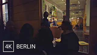 Berlin "Mitte" at Night - Walking Tour in Berlin 🇩🇪 Germany - 4K & Binaural 3D Citysounds - ASMR