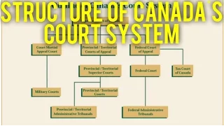 Canadian Courts Structure - SELF REP INFO (BASICS)