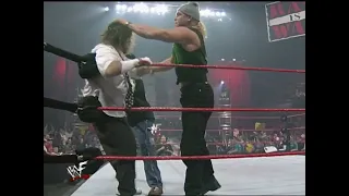 105 New Age Outlaws attacks The Rock & Mankind - RAW 06 December 1999