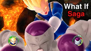 What If Vegeta Went Super Saiyan First?! SSJ Vegeta VS Frieza And Cooler! DB Raging Blast 2