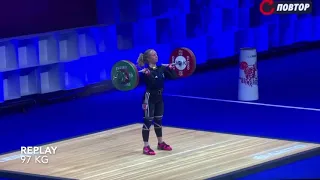 Laura Liukkonen 🇫🇮 - 2021 European Weightlifting Championships - Women's 55 kg - B Session