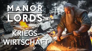 Let's Play Manor Lords #12: Kriegswirtschaft - Gefolge ausrüsten, Waffen schmieden