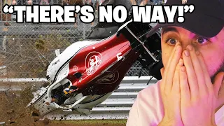 NON MOTORSPORT FAN REACTION To Formula 1 FOR THE FIRST TIME EVER! "BIGGEST F1 CRASHES"