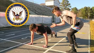 I Tried The Navy Fitness Test Without Practice