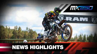 News Highlights | EMX250 | MXGP of Latvia 2023 #MXGP #Motocross