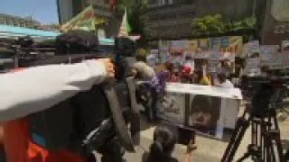 Protest for Filipina on death row in Indonesia