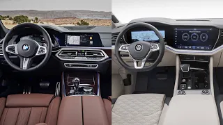 2019 BMW X5 VS 2019 VW Touareg - INTERIOR