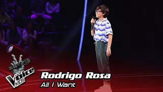 Rodrigo Rosa - "All I Want" | Prova Cega | The Voice Kids Portugal