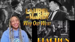 Laurel and Hardy - WAY OUT WEST (1937) Reaction