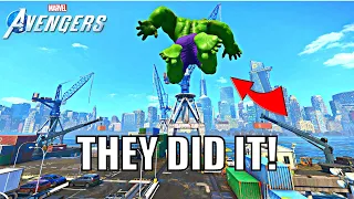 HULK HAS SUPER JUMP NOW | Marvel's Avengers Game