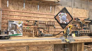 J'aménage un mur French cleat dans mon atelier/I'm setting up a French cleat wall in my workshop