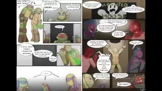 TMNT 2012 Comic Dark Reflections (Please read description!)