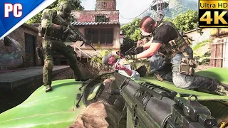Modern Warfare 2 Campaign Remastered - "Takedown"  Gameplay  / No Commentary 4K 60FPS Ultra HD
